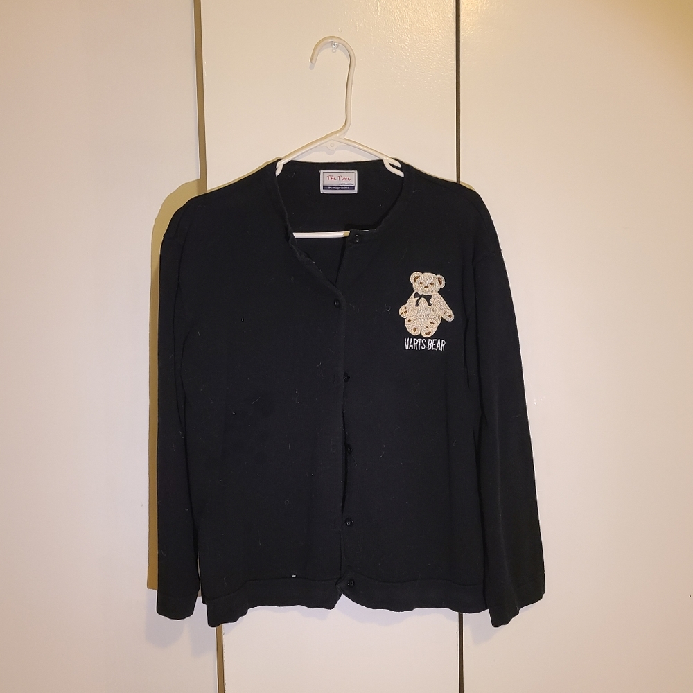 vintage bear sweater